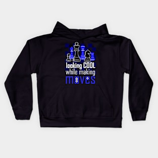 Looking cool while making moves Kids Hoodie